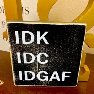 Idk…. It’s my motto. Be unbothered